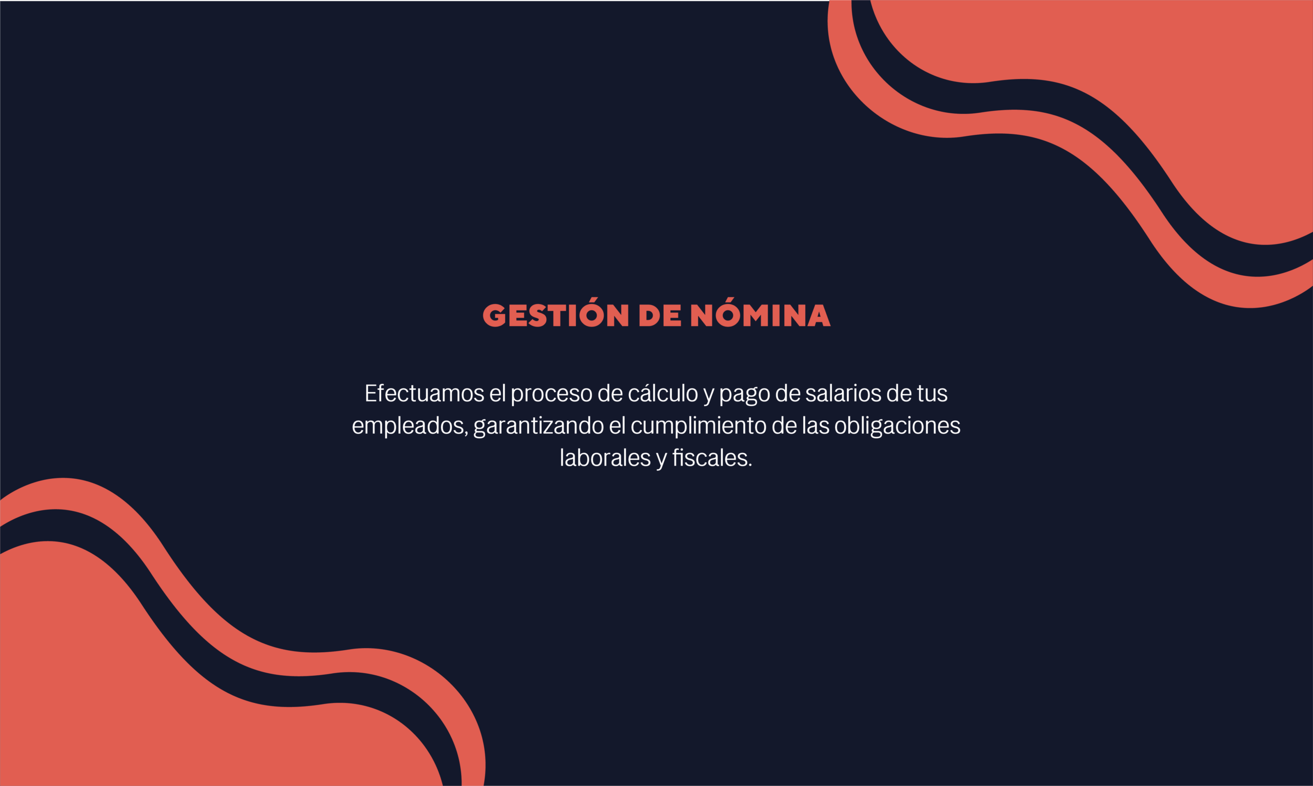 Gestión de nómina